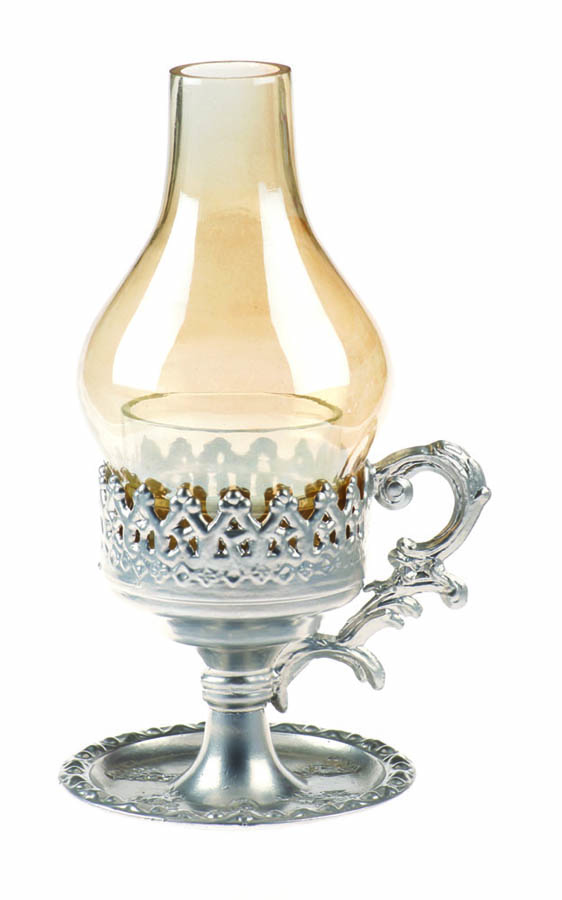 Vigil oil lamp 3019 silver