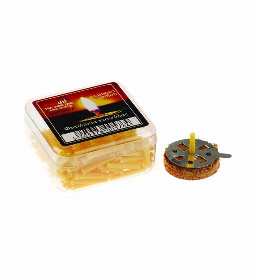 Yellow Floating wicks
