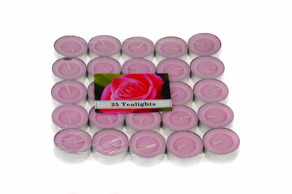 Tealight profumati Rosa
