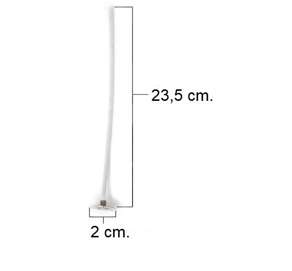 LX 23,5cm Pretabbed Wick