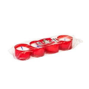 Κεράκια Angel 5B κόκκινο (σετ 4 τεμ)