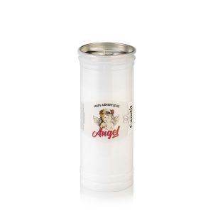 Κερί αφιέρωσης 80/21 Angel λευκό