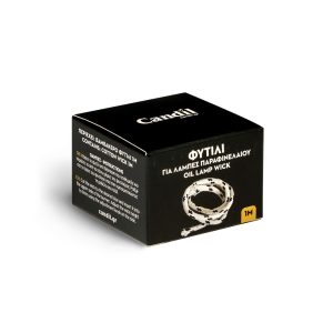 Φυτίλι δίχρωμο για λάμπες παραφινελαίου 1m