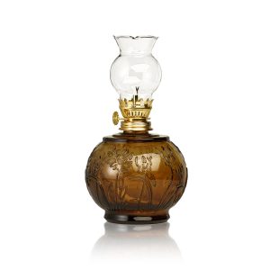 Λάμπα παραφινελαίου 500ml λουλούδι μελί