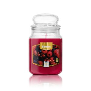 Αρωματικό κερί σε βάζο Φρούτα του Δάσους 510gr