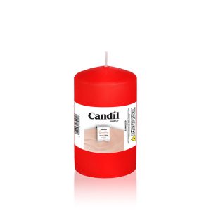 Κερί κορμός κυλινδρικός 6x10cm κόκκινο