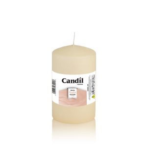 Κερί κορμός κυλινδρικός 6x10cm ιβουάρ