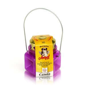 Φαναράκι για Φλόγα Αναστάσεως Angel μωβ